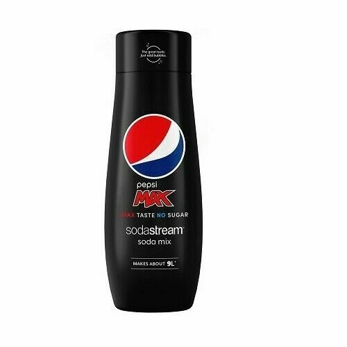 3x SodaStream Concentrate Pepsi Max Flavour 440ml Sparkling Soda Water Syrup - Sydney Electronics