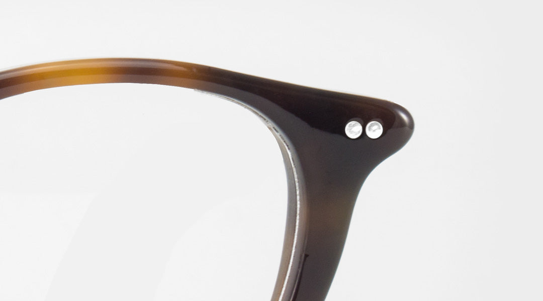 The endpiece part of a glasses frame