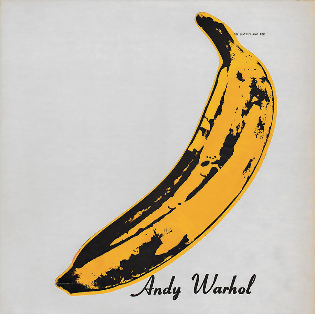 Velvet Underground and Nico LP banana album cover by Andy Warhol