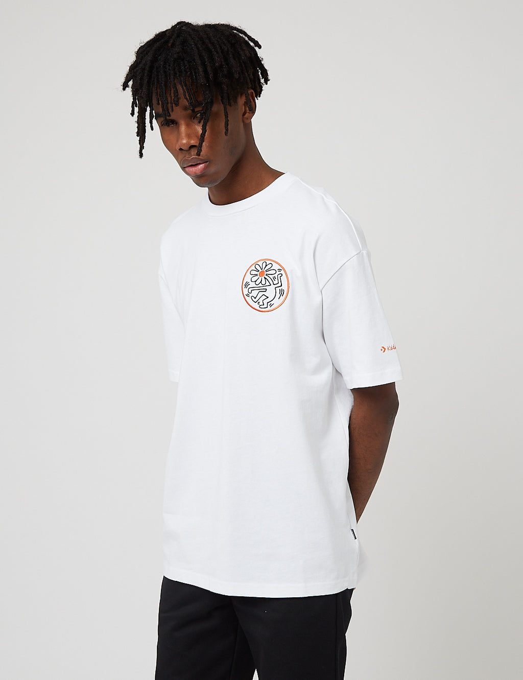 converse x keith haring elevated graphic tee