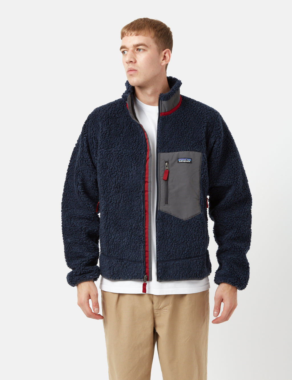 ブルゾン【XLサイズ】 patagonia レトロX ネイビー 23056 FA20 - ブルゾン