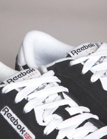 Reebok CL Classic Trainers - Black/White