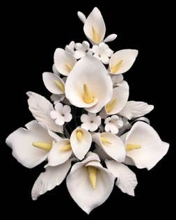 Calla Lily Large Spray - White