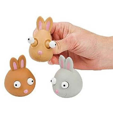 Bunnies with Pop-Out Eyes - Easter and Party Favors (Pack of 12)