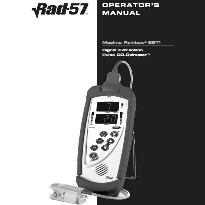 Masimo Rad-57 Operator's Manual - 31740 - MFI Medical