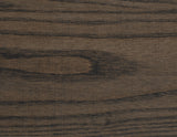 Garrison ash with a tahoe stain finish