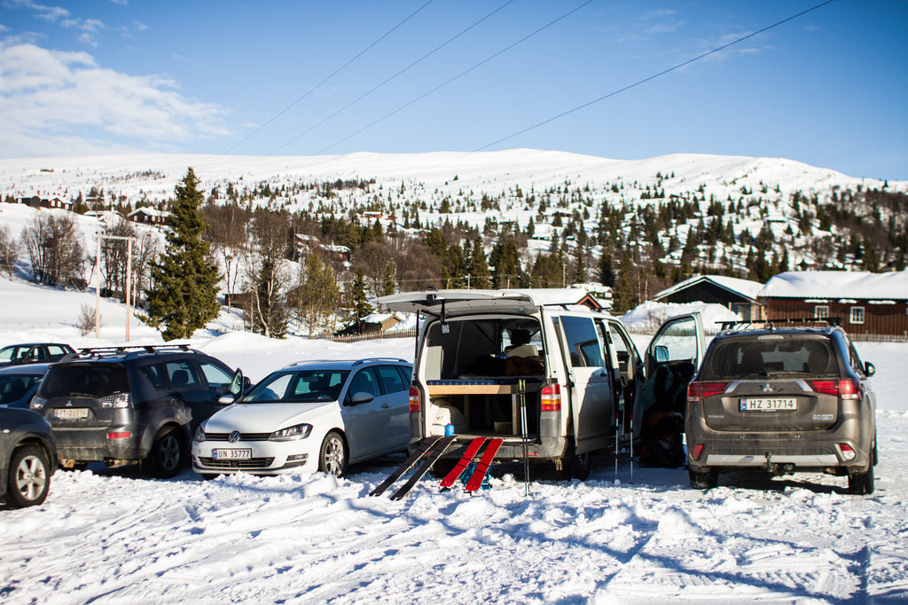 Start for our ski tour in Rondane