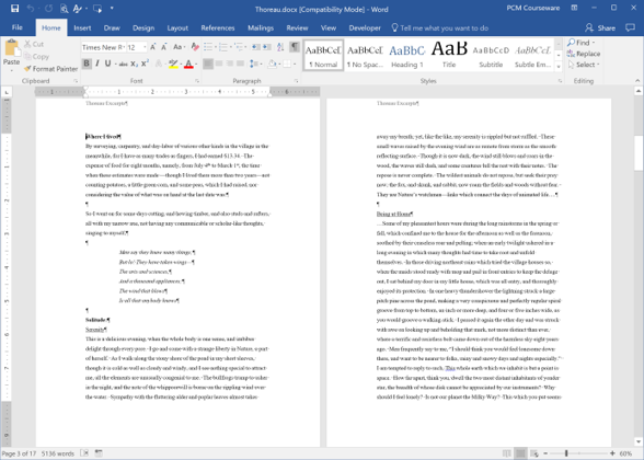 How To Have Microsoft Word Read Document Text Aloud Pcm Courseware