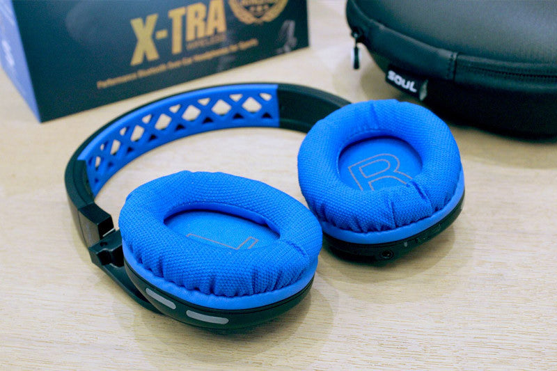 SOUL X-TRA Performance Bluetooth Over-Ear Headphones for Sports