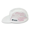 5-Panel Camper Cycling and Running Cap White/Pink