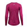 Women Long Sleeve Running Shirt Hypermesh ELITE (Amaranth Red) - Purpose Performance Wear