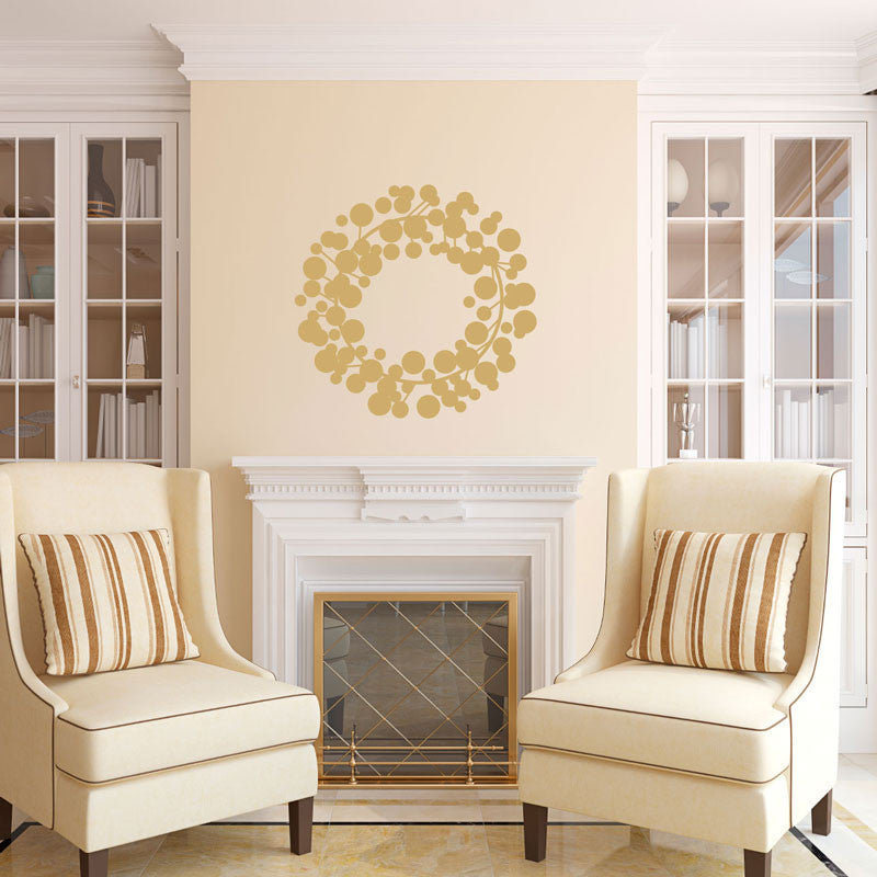 Modern Wreath - Dana Decals - 1