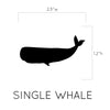 Tiny Whales Pattern - Dana Decals - 4