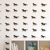 Tiny Running Horses Pattern - Dana Decals - 1