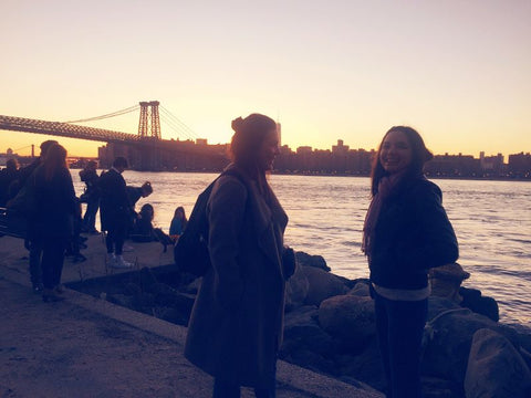 Eise and Monica in New York City