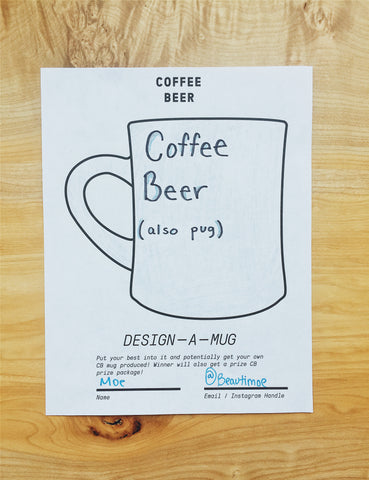 Coffee Beer Coloring Book Sample