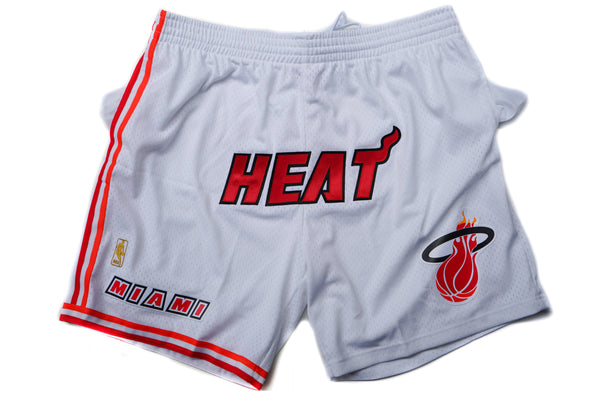 miami heat white shorts