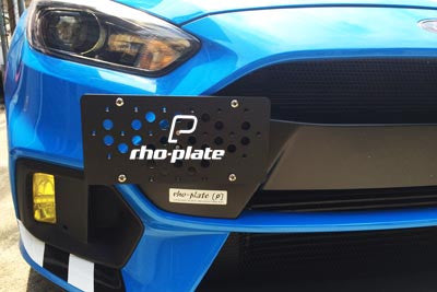 focus rs license plate frame