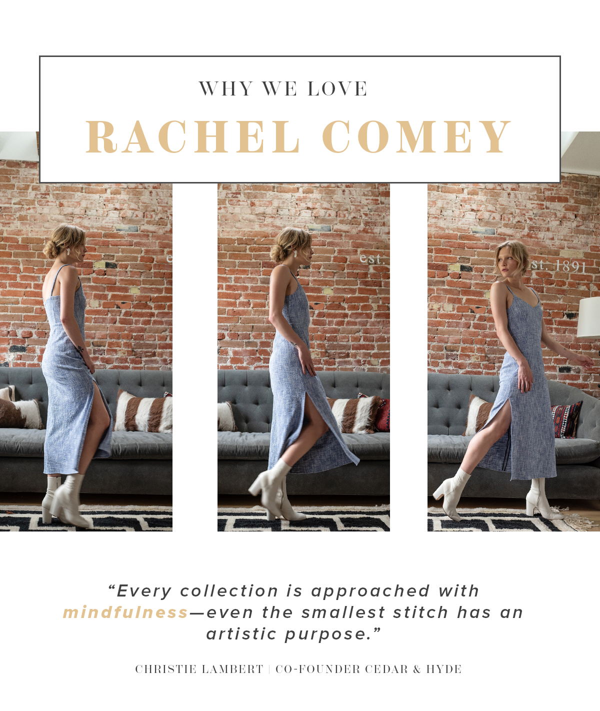 why we love rachel comey