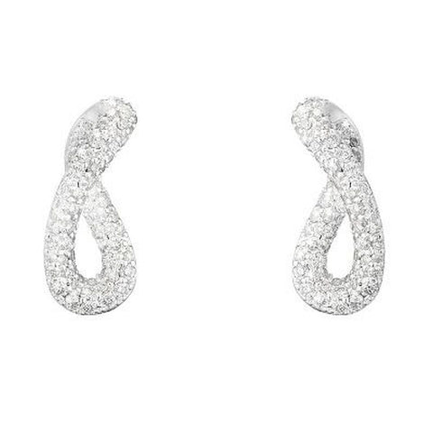 Infinity Earrings 452B WG Georg Jensen Infinity Earrings 452B WG