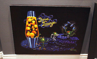 Michael Godard "Lava Lounge" Limited Edition Canvas Giclee