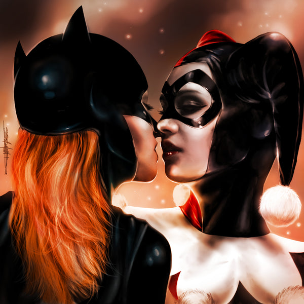 Harley quinn catwoman lesbian