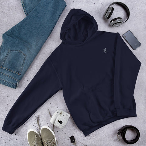 hooded sweatshirt plane