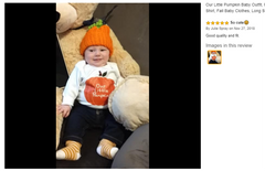 Pumpkin Baby Outfit Review