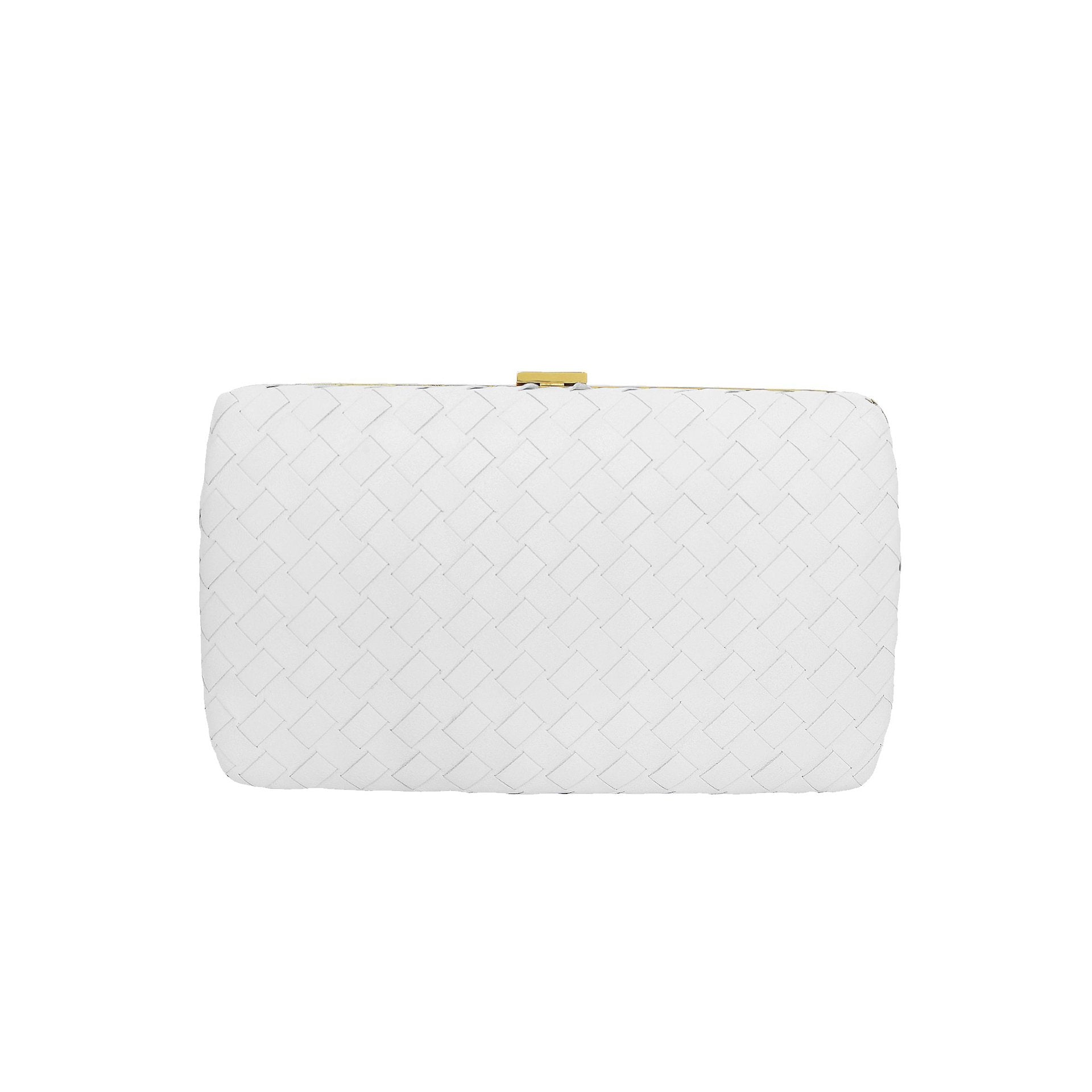 woven clutch