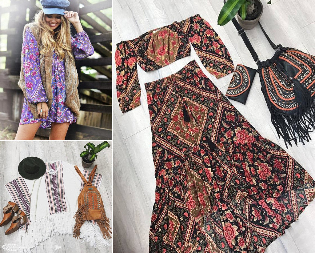 bohemian festival fashion looks