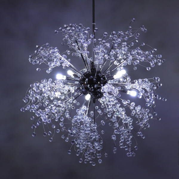 dandelion led chandelier