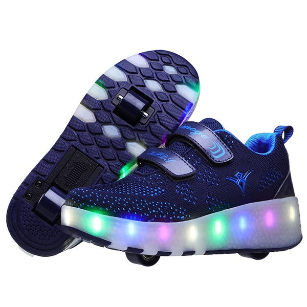 glowing heelys