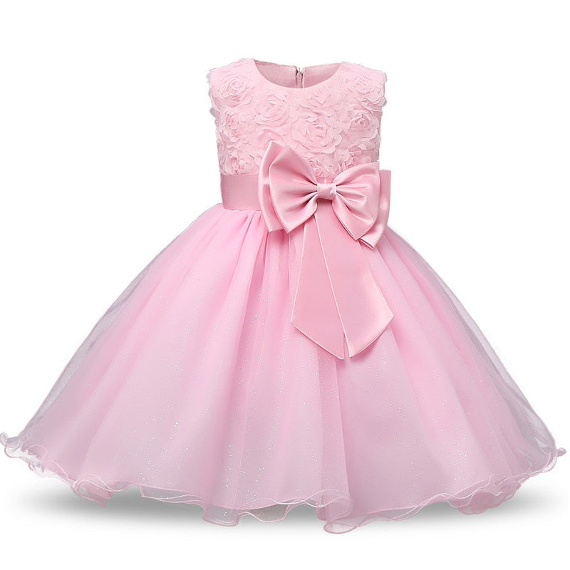 pink princess christening gowns