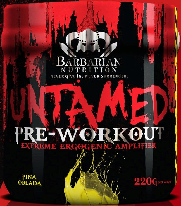 20 Minute Barbarian untamed pre workout review for at Gym