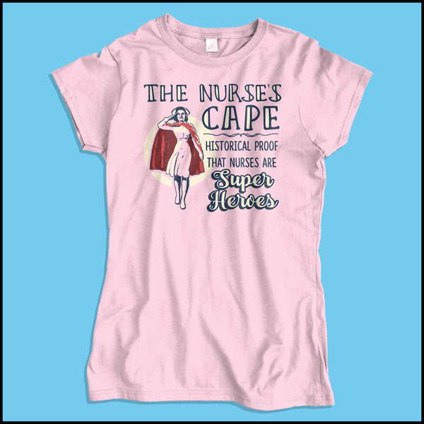 nurse superhero shirt