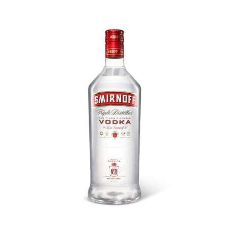 smirnoff plastic bottle