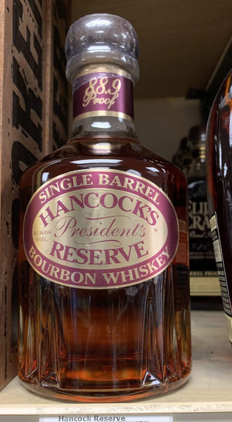 Hancock Single Barrel Bourbon President's Reserve 750ml – LP Wines