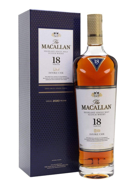 Psicologicamente Agacharse microscopio The Macallan 18 Year Double Cask Scotch Whiskey 750ml – LP Wines & Liquors