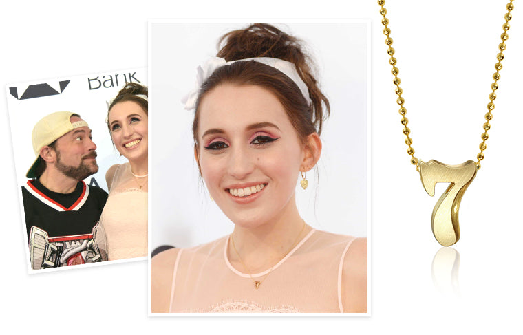 As Seen On Harley Quinn Smith wearing Alex Woo Little Number 7