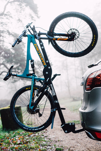 the fully foldable bike rack