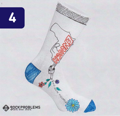 Student Sock Design - Kim Tran