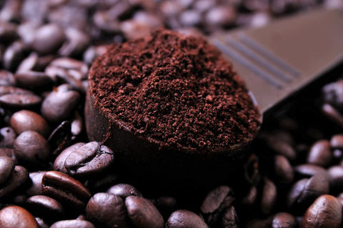 coffee ground all-natural face exfoliators