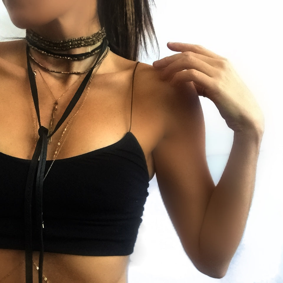 LEATHER CHOKER