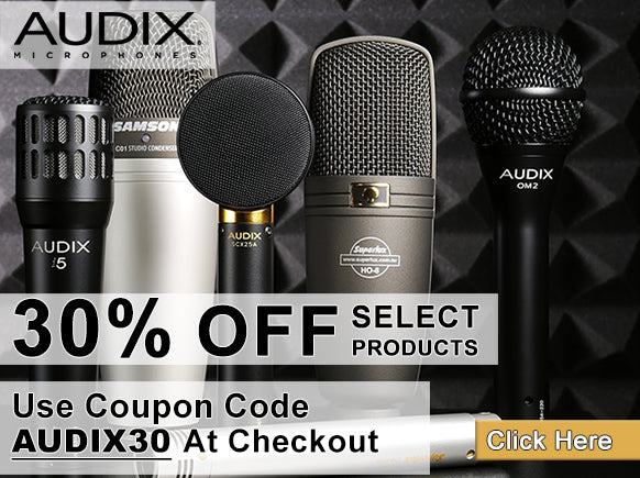 Audix Holiday Deals