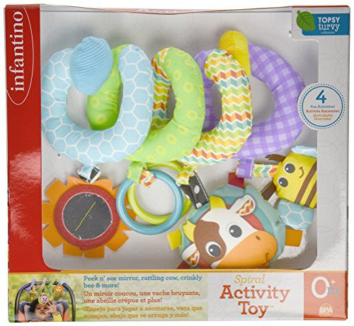 spiral activity toy