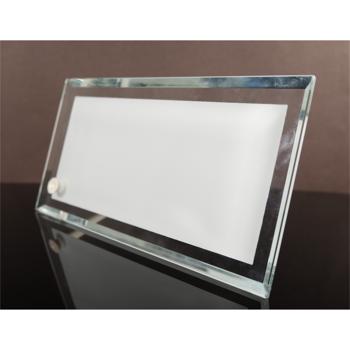 crystal photo frame