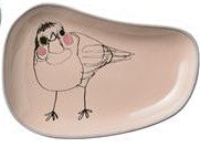 Bird Stoneware Dish