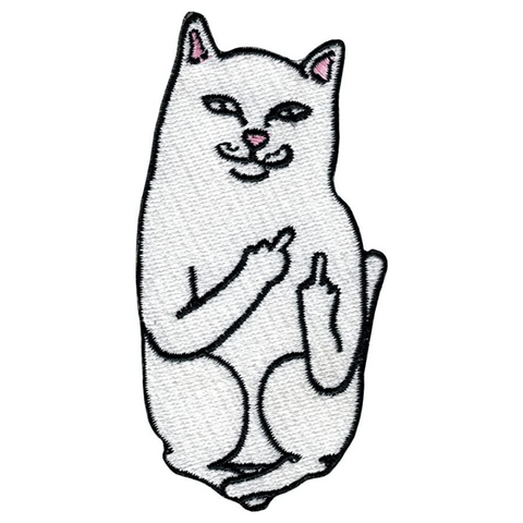Middle Finger Cat Patch