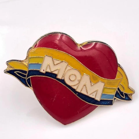 Mom Heart Pin