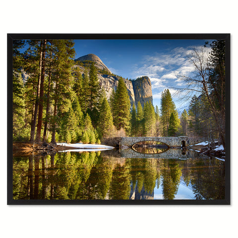 Forest Wood Landscape Photo Canvas Print Pictures Frames Home Décor Wall Art Gifts